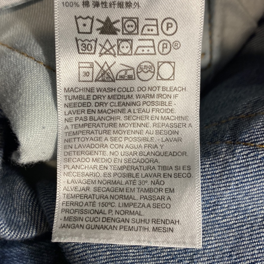 Levi’s 511 dark denim jeans 29x 30 straight leg - Picture 11 of 11